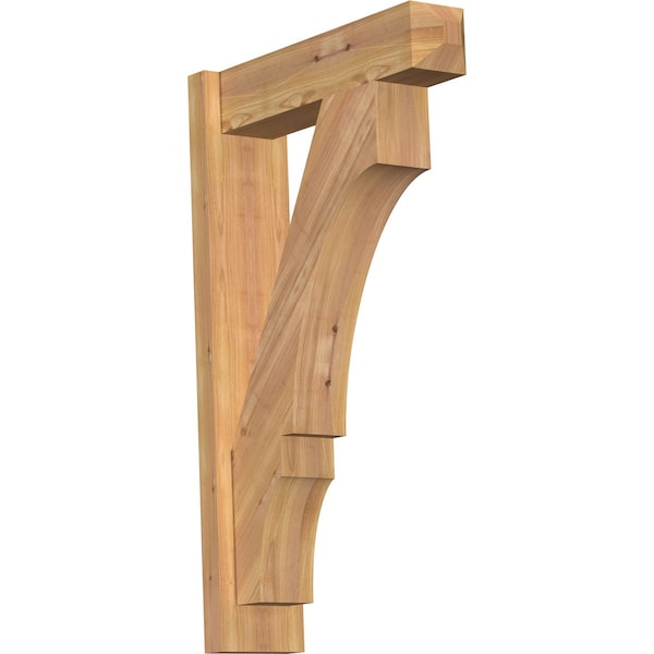 Ekena Millwork Balboa Smooth Craftsman Outlooker, Western Red Cedar, 5 1/2"W x 20"D x 32"H OUT06X20X32BOA04SWR - main